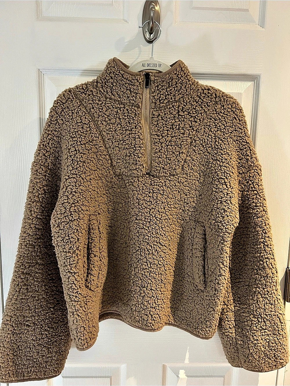 Noisy May Nmivora L/S Teddy Anorak Brown XS